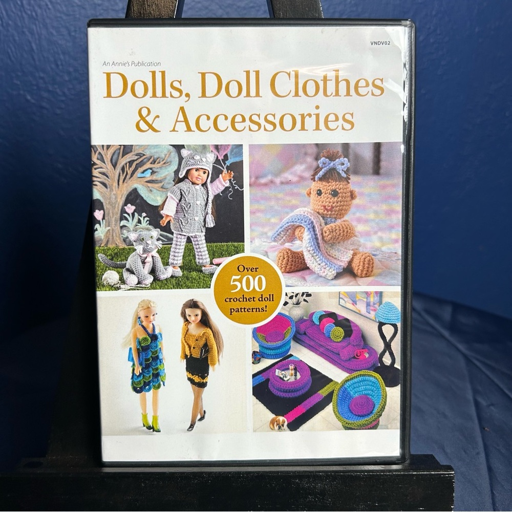 Learn to Crochet Dolls, Doll Clothes & Accessories Instructional DVD -‎ NEW